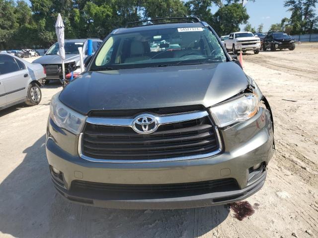 VIN 5TDJKRFH5ES063793 2014 Toyota Highlander, Xle no.5