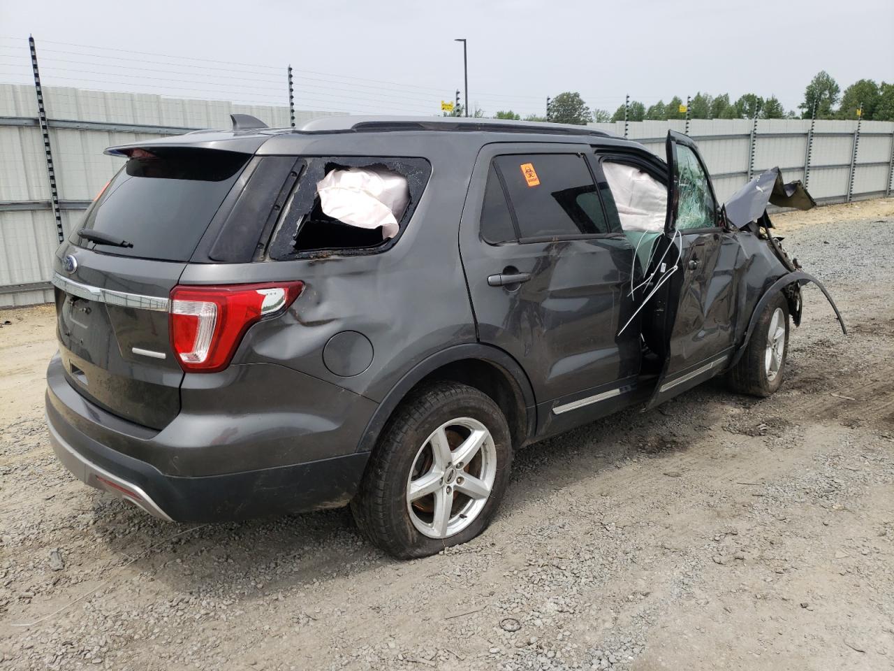 1FM5K7D83GGB09137 FORD EXPLORER 2016