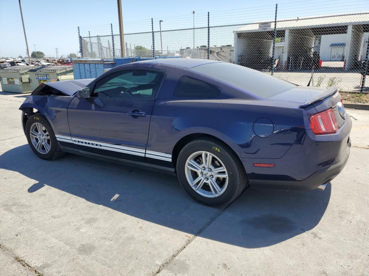 2012 Ford Mustang vin: 1ZVBP8AM3C5286001