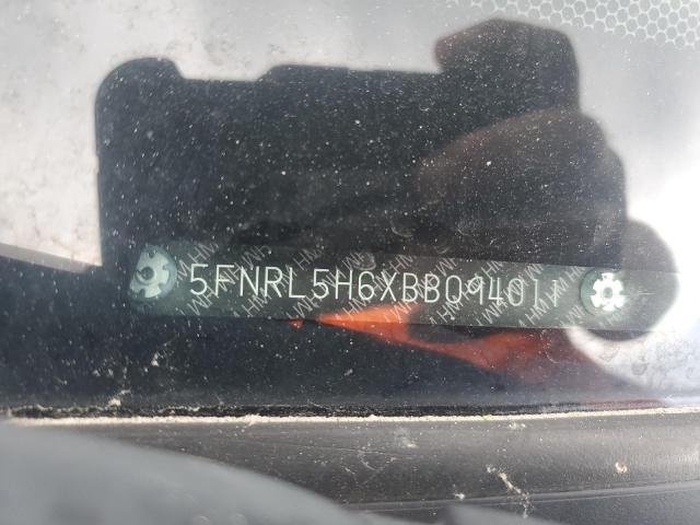 2011 Honda Odyssey Exl VIN: 5FNRL5H6XBB094011 Lot: 56025044