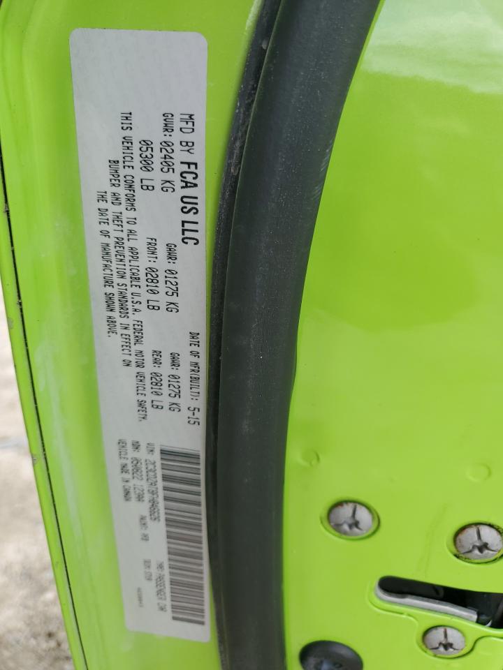 2C3CDZAT8FH846626 2015 Dodge Challenger Sxt