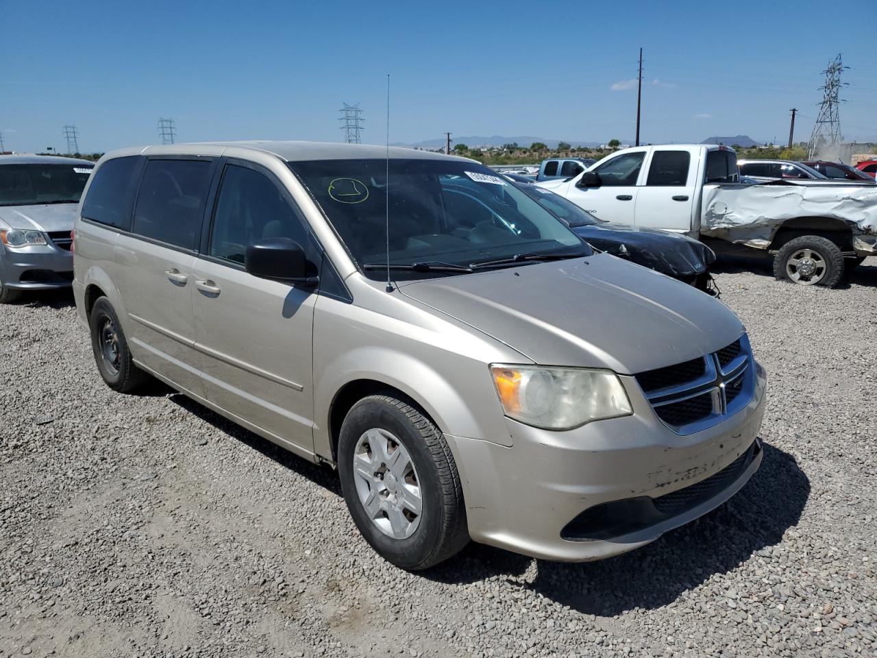 2012 Dodge Grand Caravan Se vin: 2C4RDGBG7CR396145