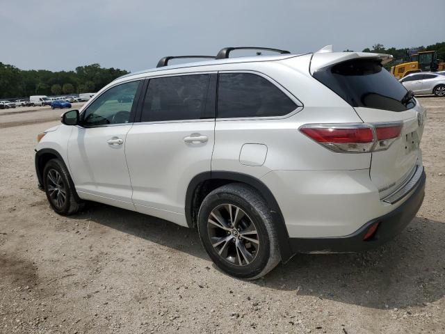 2016 Toyota Highlander Xle VIN: 5TDJKRFH3GS263557 Lot: 55107034