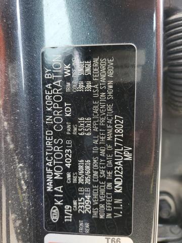 2020 Kia Soul Lx VIN: KNDJ23AU7L7718027 Lot: 57116934