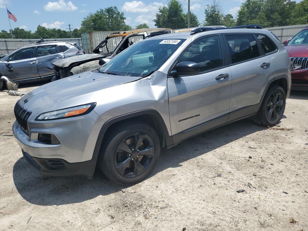 1C4PJLAB0HW577245 2017 Jeep Cherokee Sport