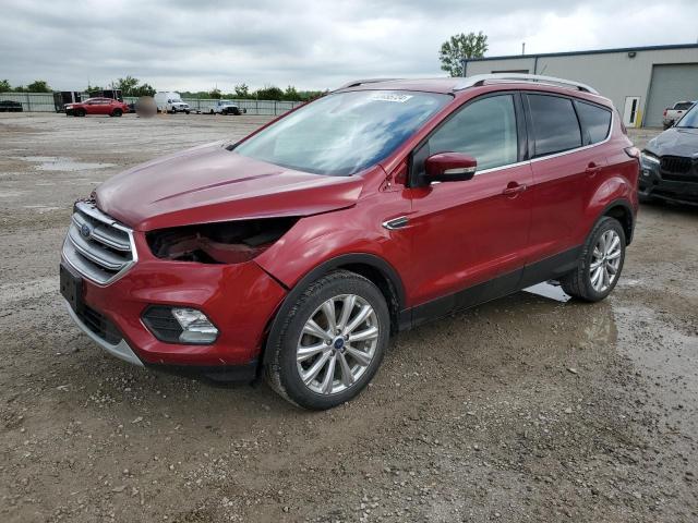 2017 Ford Escape Titanium VIN: 1FMCU0JD8HUC87476 Lot: 53455724