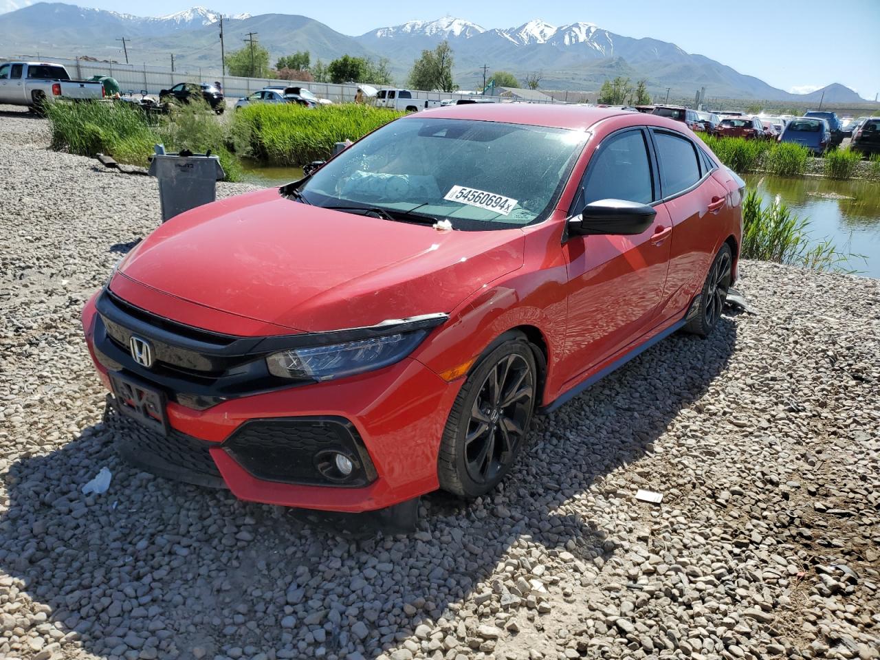 SHHFK7H46KU400281 2019 Honda Civic Sport