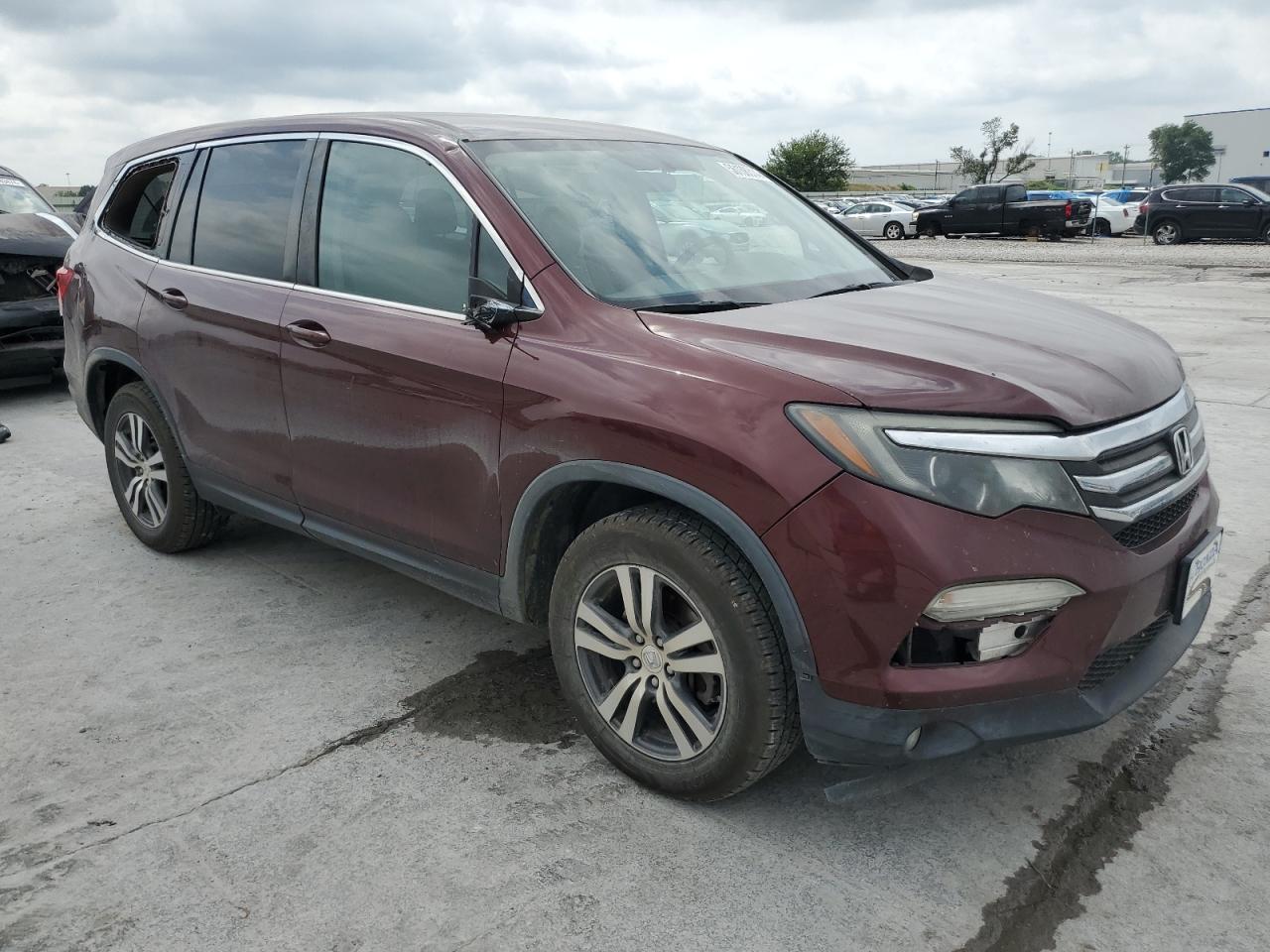 2018 Honda Pilot Ex vin: 5FNYF5H30JB001102