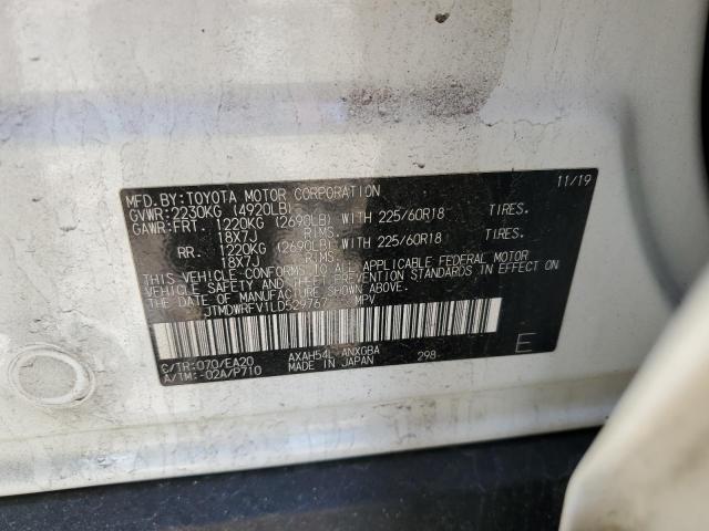 2020 Toyota Rav4 Limited VIN: JTMDWRFV1LD529767 Lot: 56951544