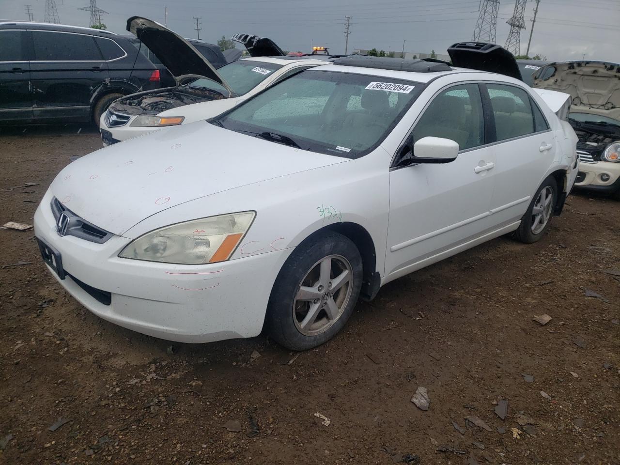 1HGCM56775A041229 2005 Honda Accord Ex