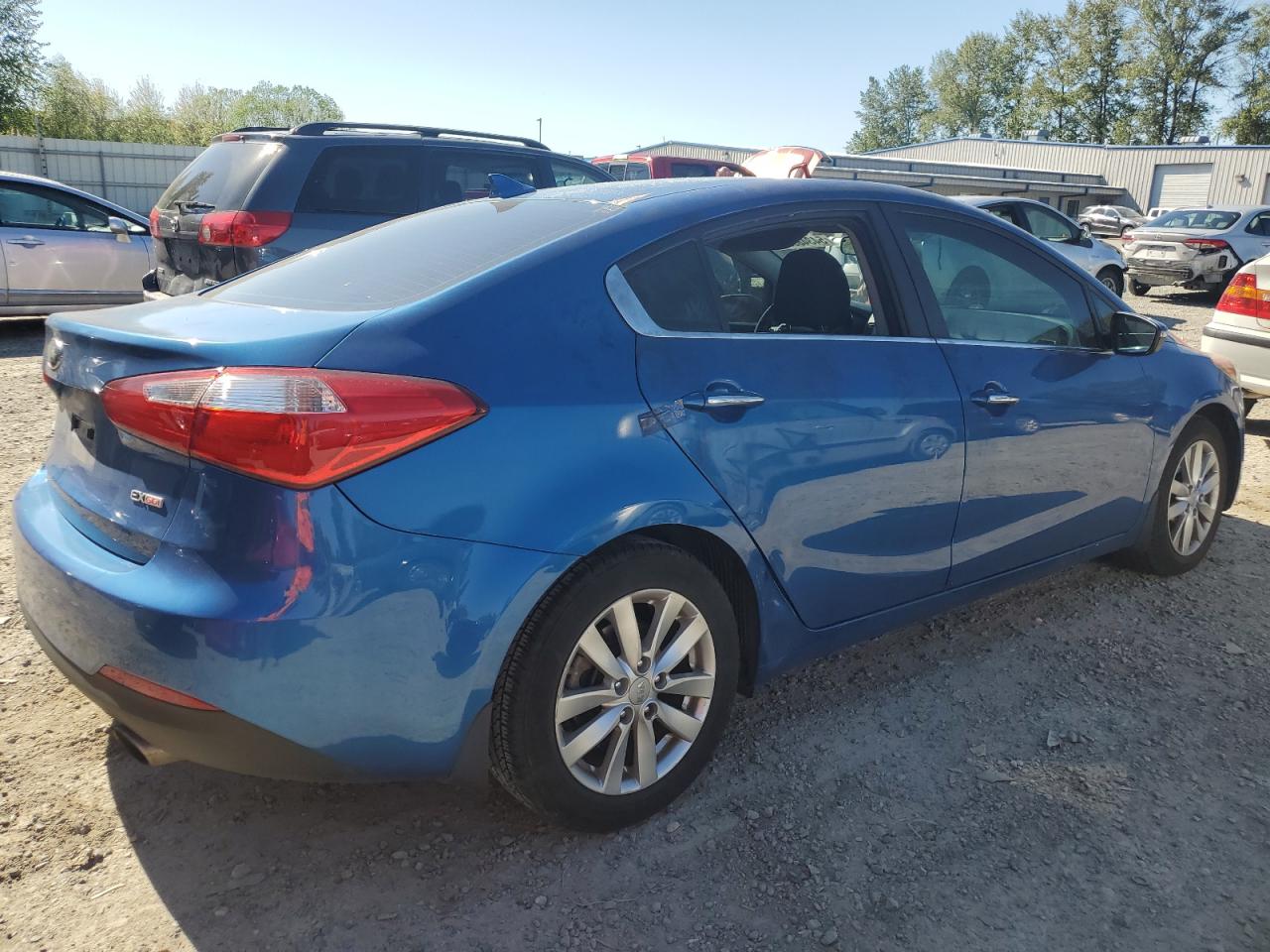 KNAFX4A8XE5090170 2014 Kia Forte Ex