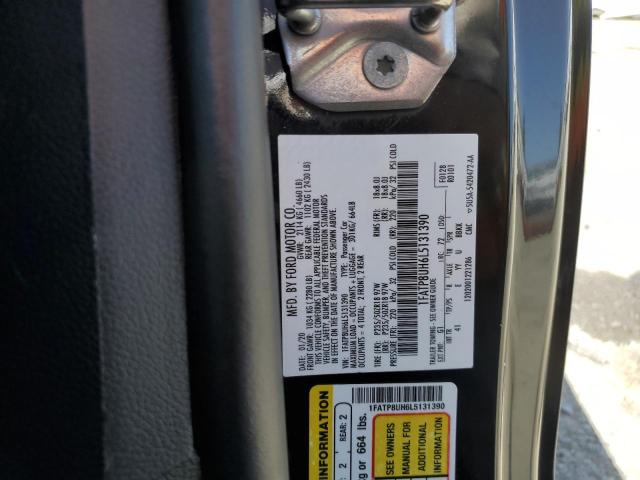 2020 Ford Mustang VIN: 1FATP8UH6L5131390 Lot: 55546044