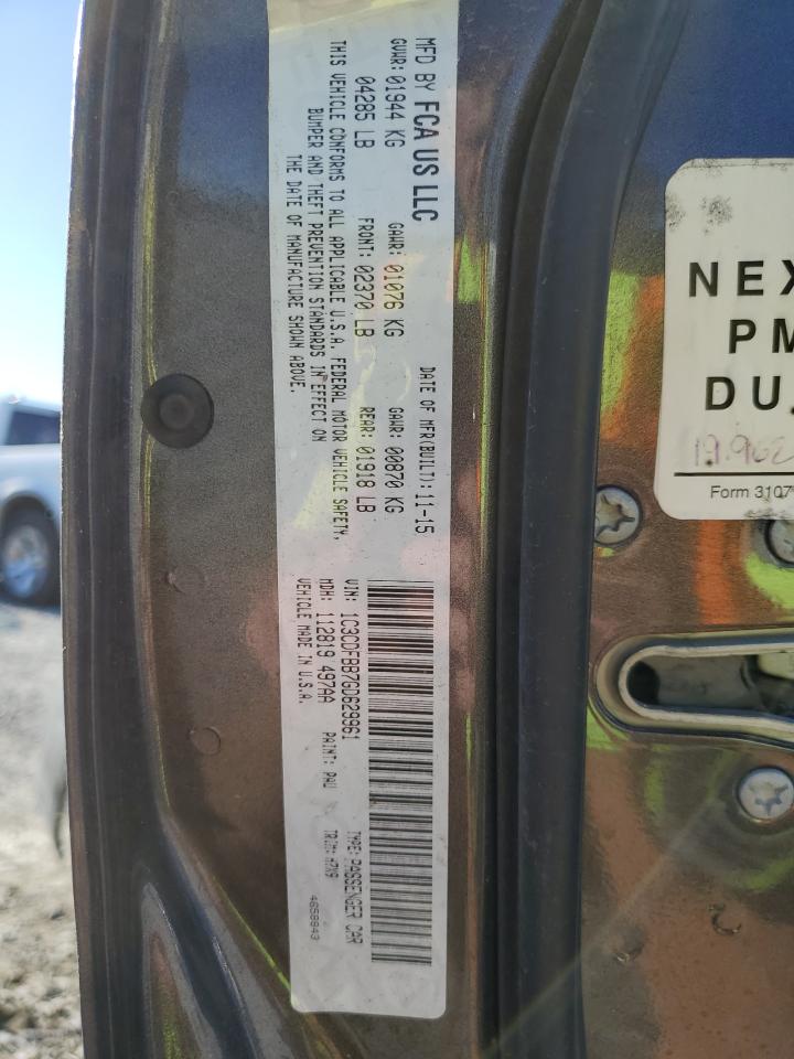 1C3CDFBB7GD629961 2016 Dodge Dart Sxt