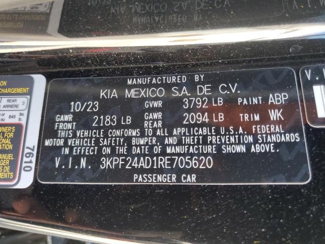 2024 Kia Forte Lx VIN: 3KPF24AD1RE705620 Lot: 54426394