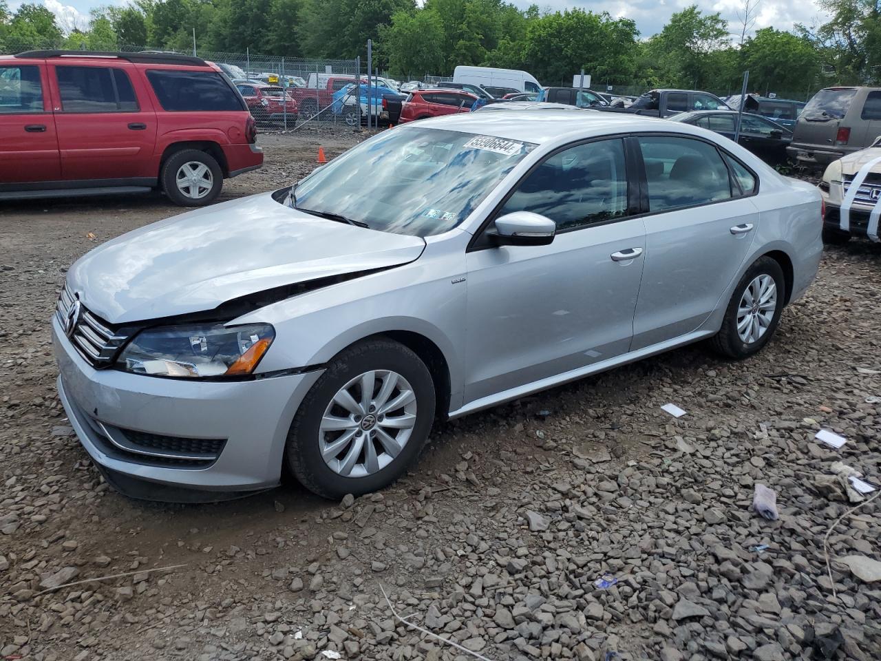 1VWAT7A37EC103206 2014 Volkswagen Passat S