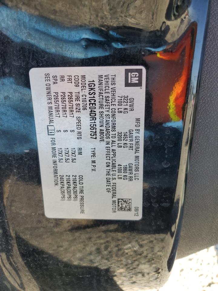 1GKS1CE04DR156757 2013 GMC Yukon Slt