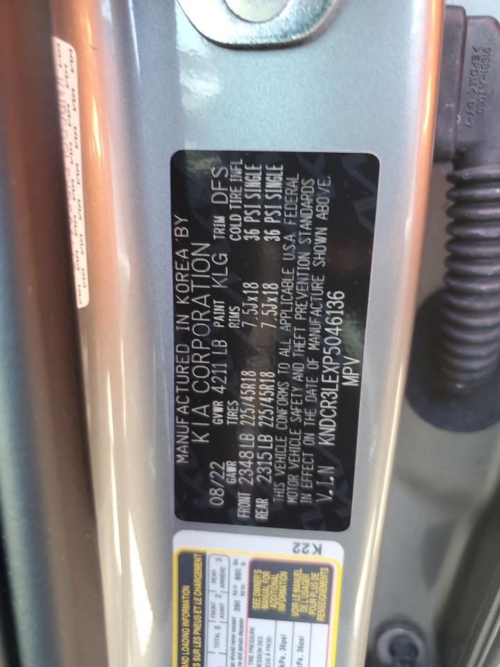 KNDCR3LEXP5046136 2023 Kia Niro Ex