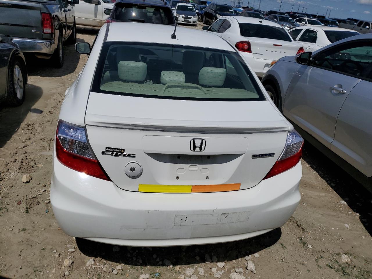 JHMFB4F27CS000850 2012 Honda Civic Hybrid