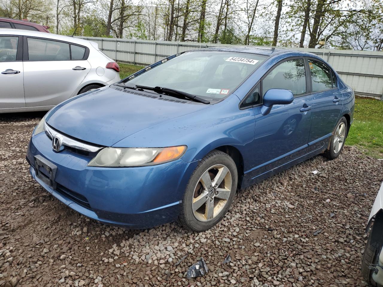 1HGFA16807L073423 2007 Honda Civic Ex