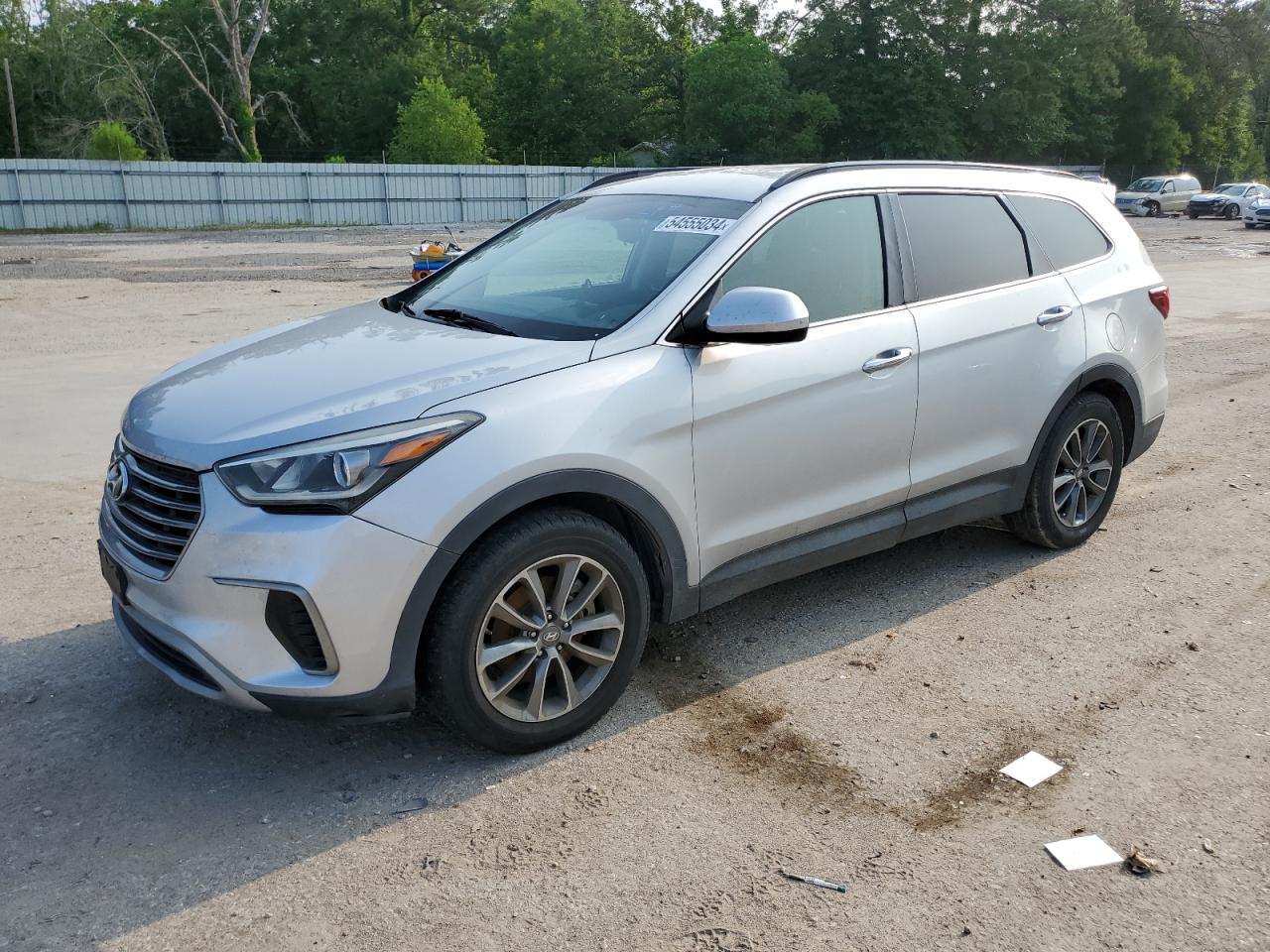 KM8SM4HF4HU166972 2017 Hyundai Santa Fe Se