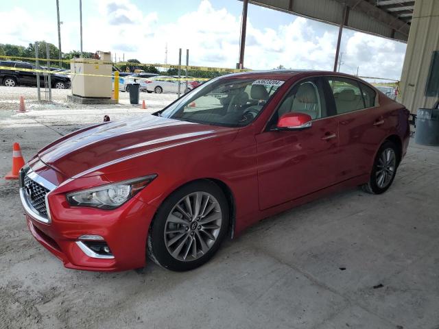 2022 Infiniti Q50 Luxe VIN: JN1EV7BR2NM341625 Lot: 53623204