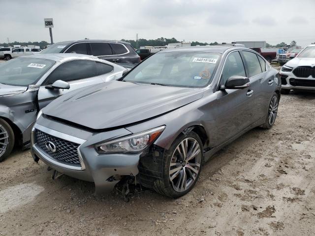 2021 Infiniti Q50 Sensory VIN: JN1EV7CP0MM703110 Lot: 54018764