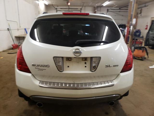 2007 Nissan Murano Sl VIN: JN8AZ08W77W616261 Lot: 55574004