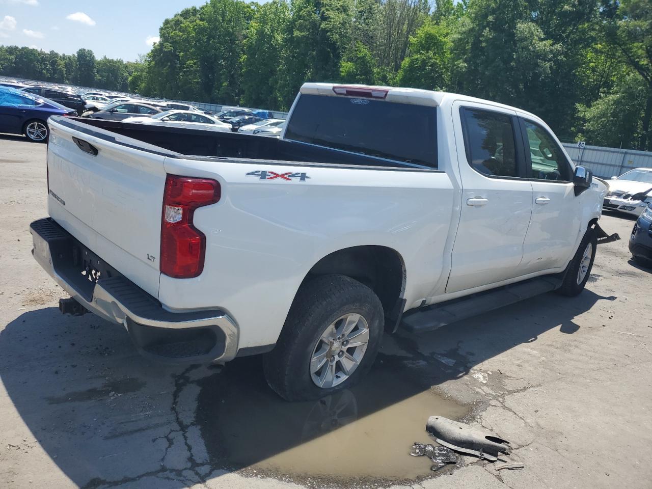 2022 Chevrolet Silverado Ltd K1500 Lt vin: 1GCPYDEK4NZ161091