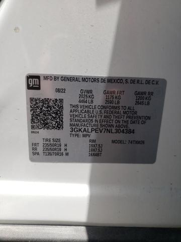 2022 GMC TERRAIN SL - 3GKALPEV7NL304384