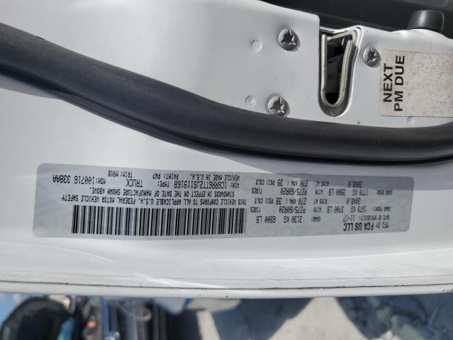 2018 Ram 1500 Slt VIN: 1C6RR6TT2JS119168 Lot: 55922594