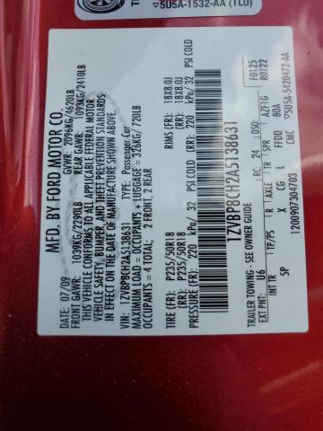 2010 Ford Mustang Gt VIN: 1ZVBP8CH2A5138631 Lot: 56089484