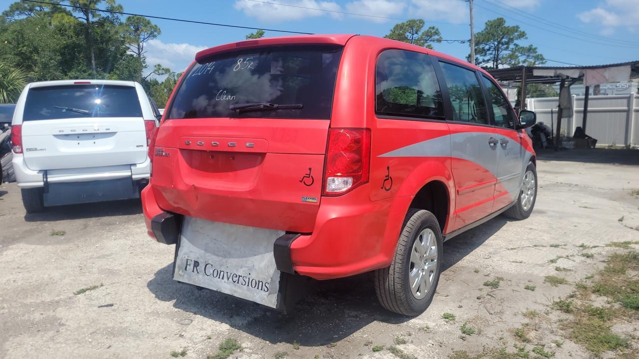 2014 Dodge Grand Caravan Se vin: 2C4RDGBG0ER458858