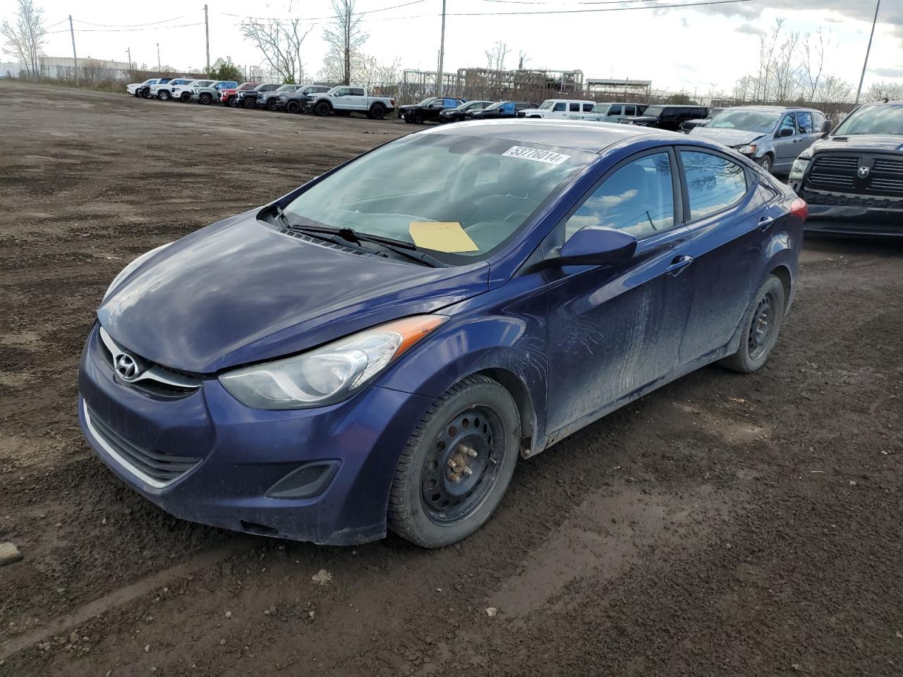 5NPDH4AE1DH344487 2013 Hyundai Elantra Gls