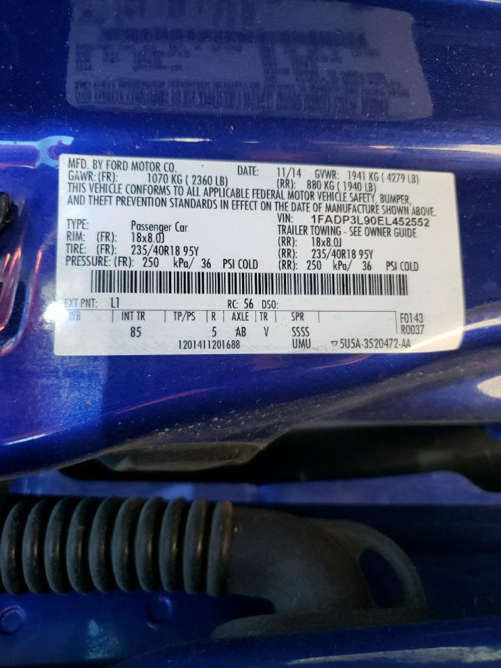 1FADP3L90EL452552 2014 Ford Focus St