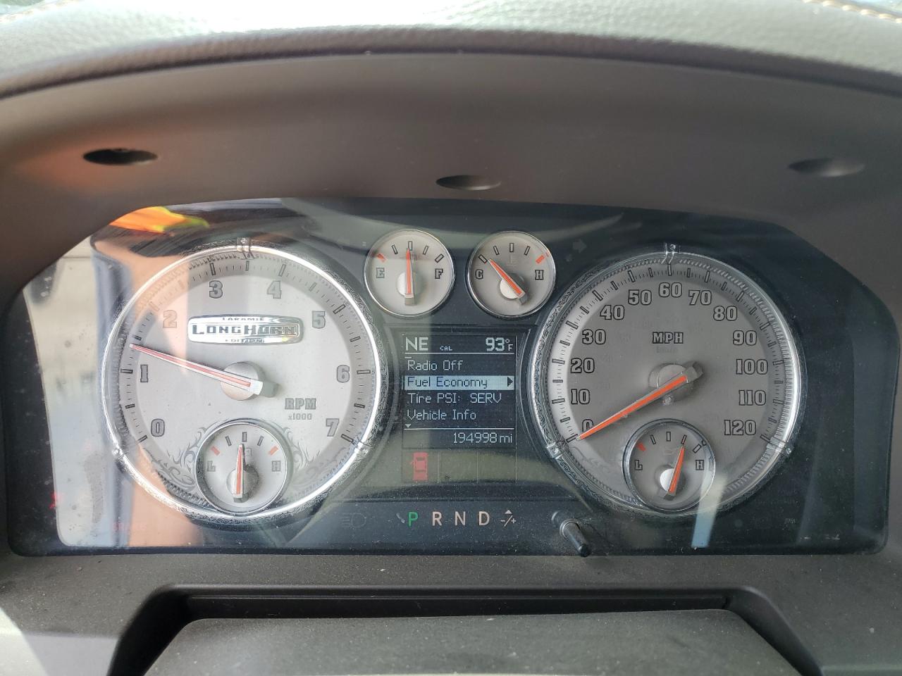 1C6RD7PT9CS345502 2012 Dodge Ram 1500 Longhorn