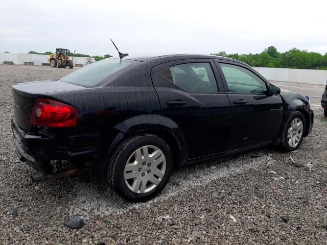 2013 Dodge Avenger Se VIN: 1C3CDZAB4DN536193 Lot: 53655284