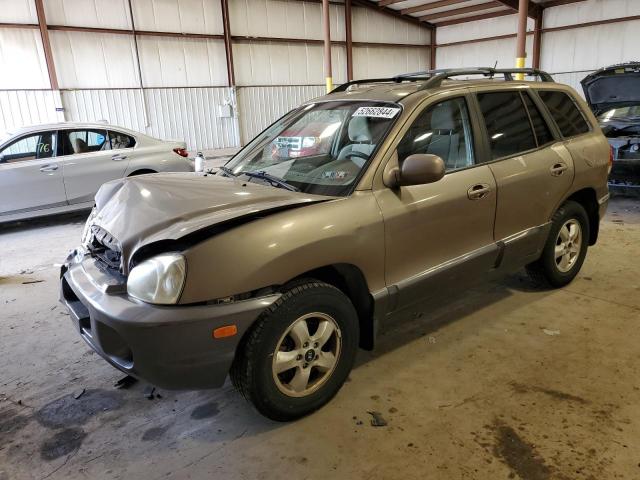 Lot #2517397096 2006 HYUNDAI SANTA FE G salvage car