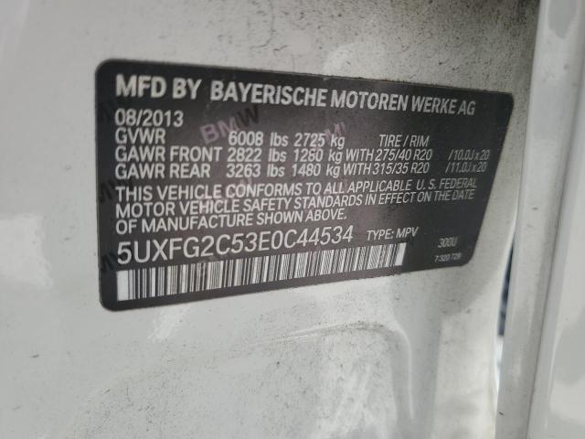 5UXFG2C53E0C44534 2014 BMW X6 xDrive35I