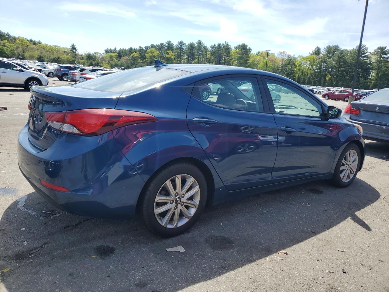 KMHDH4AE1EU201753 2014 Hyundai Elantra Se