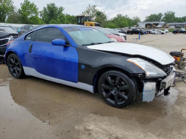 2004 Nissan 350Z Coupe VIN: JN1AZ34D34T160177 Lot: 55029404