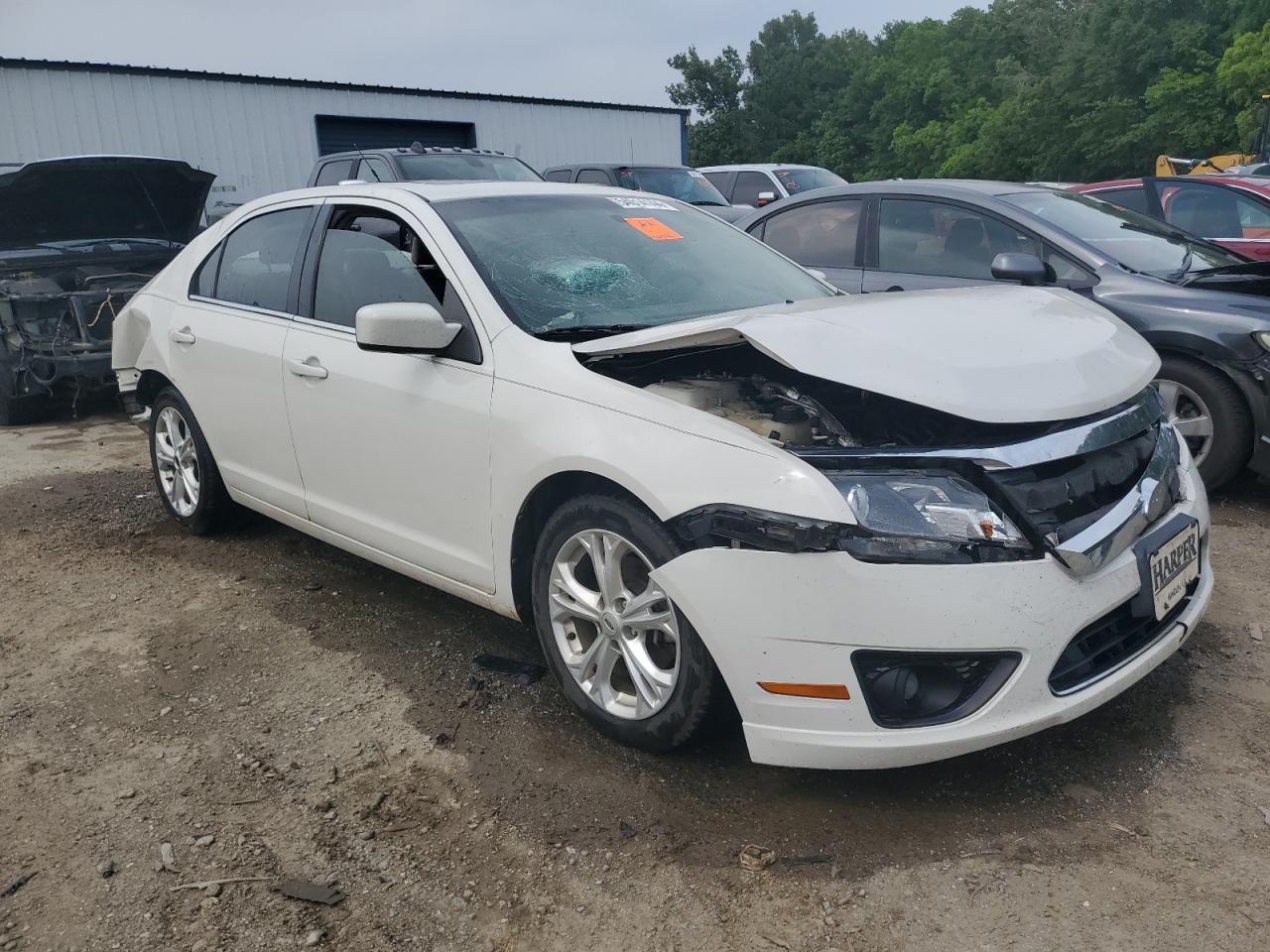 2012 Ford Fusion Se vin: 3FAHP0HA8CR435905