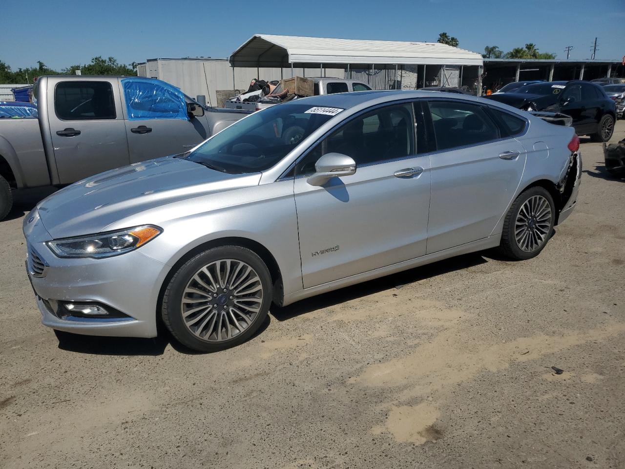 3FA6P0RU1JR182083 2018 Ford Fusion Titanium/Platinum Hev