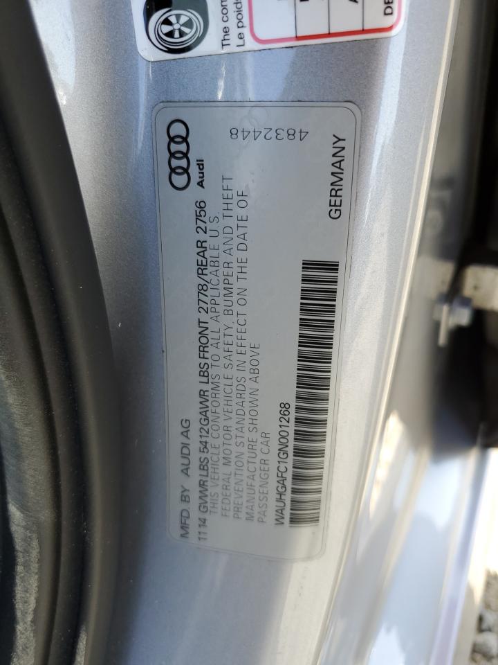 WAUHGAFC1GN001268 2016 Audi A6 Prestige