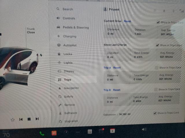 7SAYGDEE1PA142606 Tesla Model Y  9