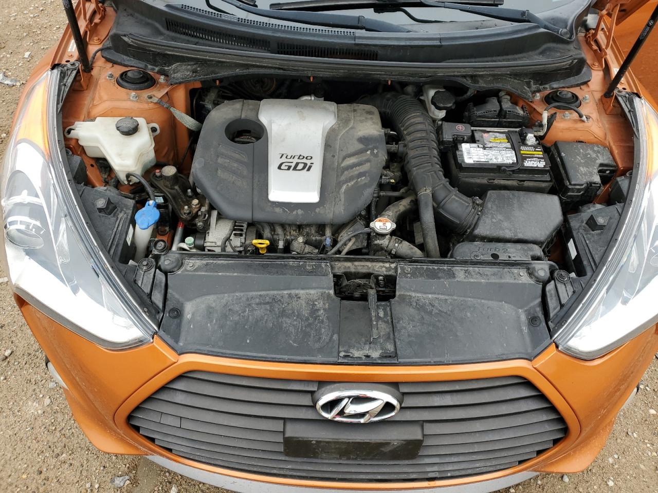 KMHTC6AE6EU204198 2014 Hyundai Veloster Turbo