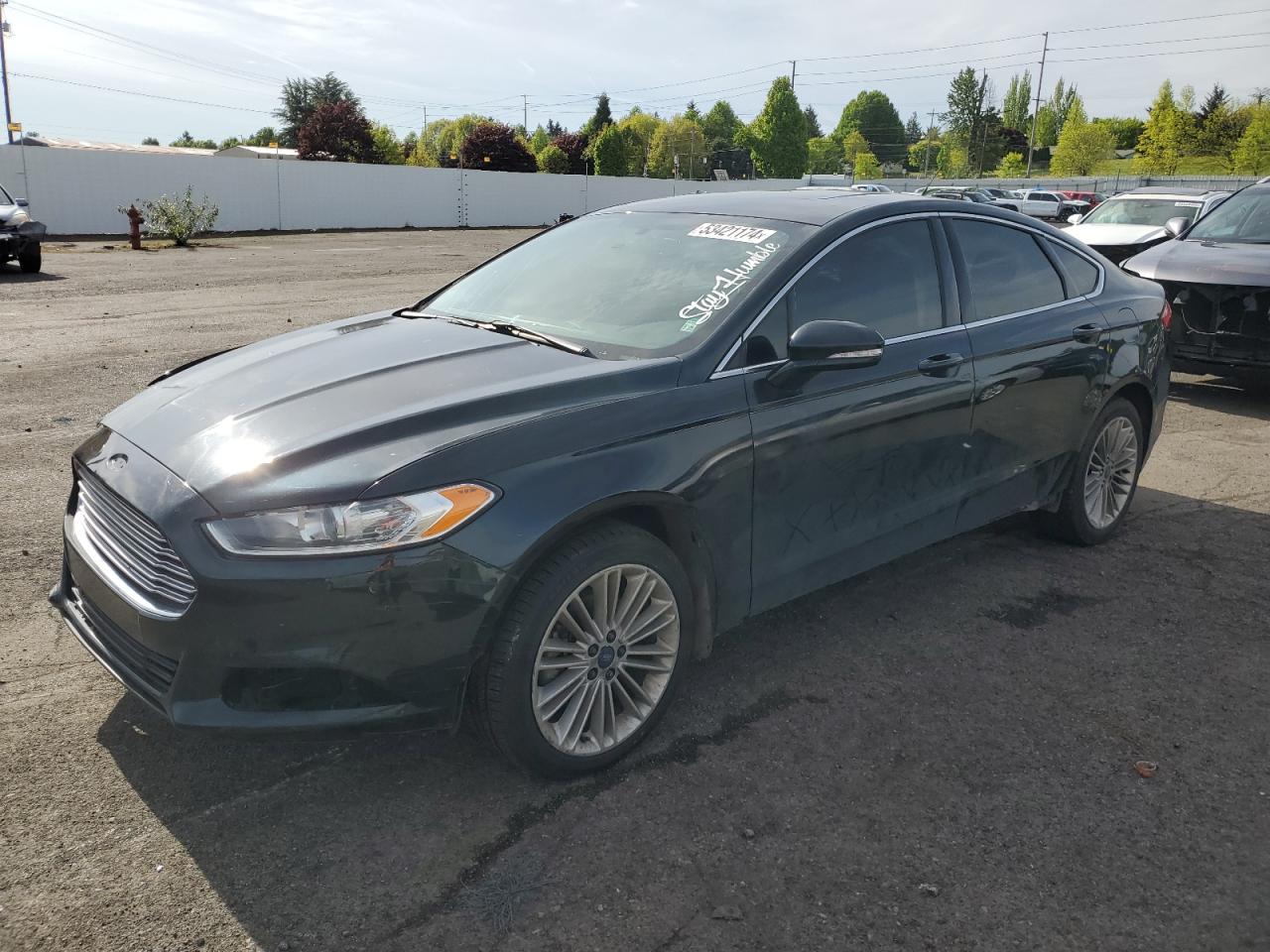 2014 Ford Fusion Se vin: 3FA6P0H96ER344437