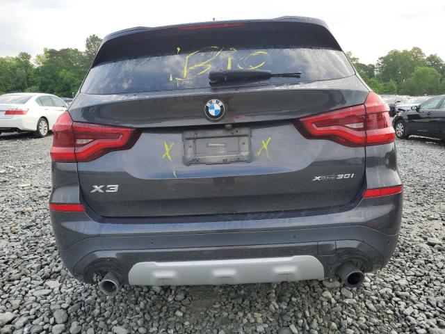 2019 BMW X3 xDrive30I VIN: 5UXTR9C51KLP88043 Lot: 54011894