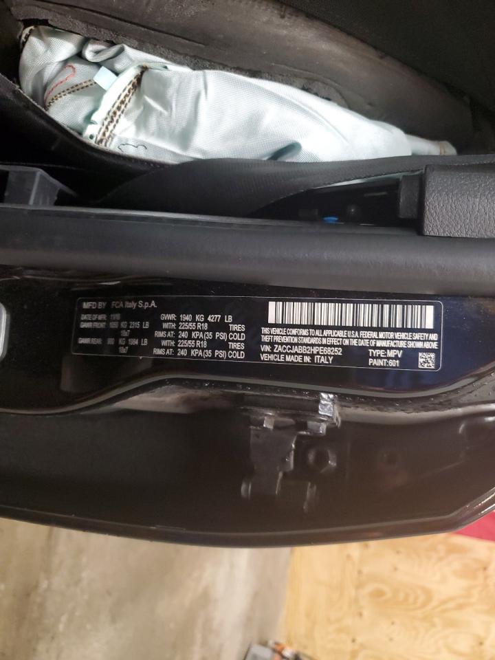 ZACCJABB2HPE68252 2017 Jeep Renegade Latitude