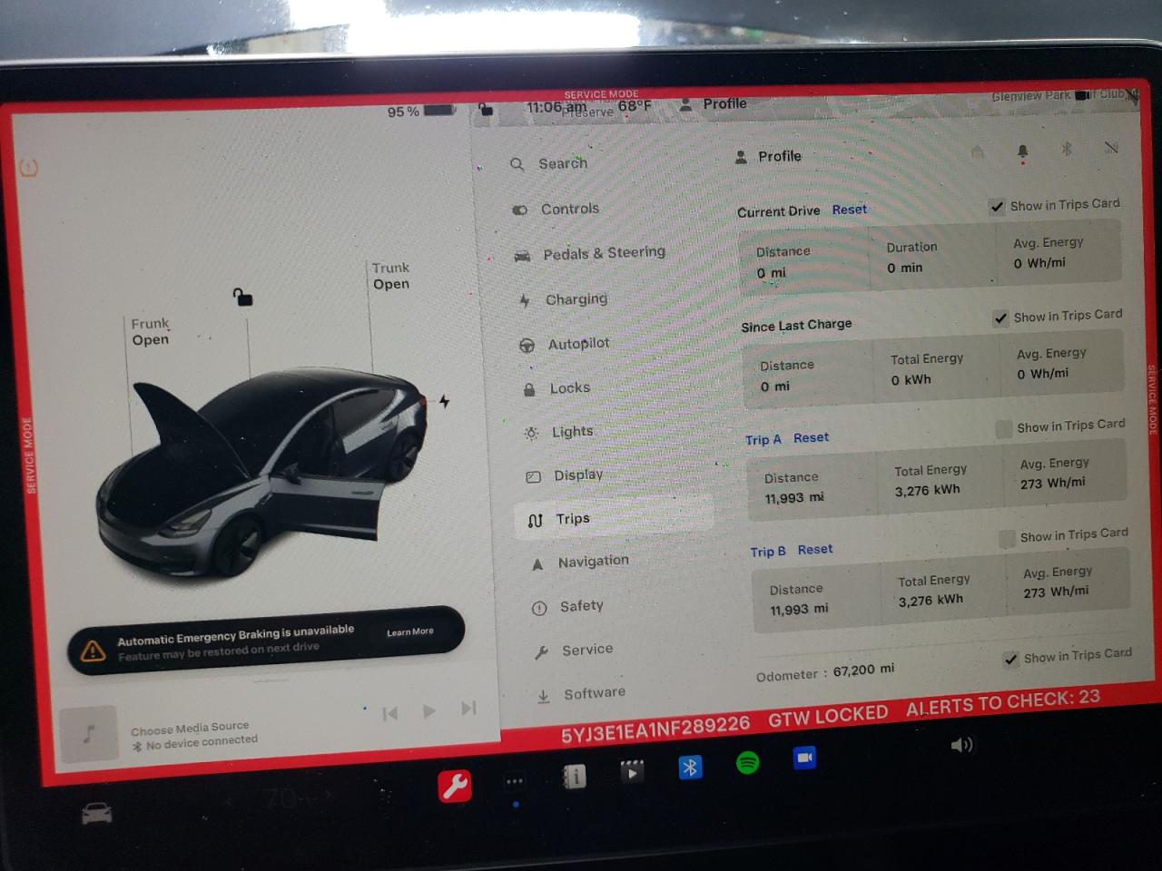 2022 Tesla Model 3 vin: 5YJ3E1EA1NF289226