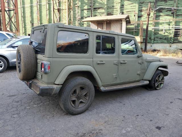 JEEP WRANGLER U 2019 green  gas 1C4HJXEG3KW529683 photo #4